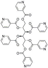 Mannitol Hexanicotinate Struktur