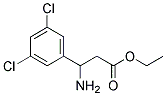 ETHYL-3-AMINO-3-(3,5-DICHLOROPHENYL)-PROPIONATE Struktur