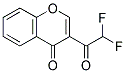 3-DIFLUOROACETYL-4H-CHROMEN-4-ONE Struktur