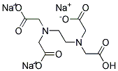 ETHYLENEDIAMINETETRAACETIC ACID*TRISODIUM Struktur