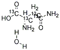 L-ASPARAGINE-13C4 MONOHYDRATE 98 ATOM % Struktur