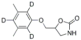 5-(3,5-DIMETHYLPHENOXY-2,4,6-D3-METHYL)-2-OXAZOLIDINONE Struktur