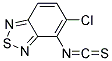 5-CHLORO-4-ISOTHIOCYANATO-2,1,3-BENZOTHIADIAZOLE Struktur