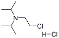 N-(2-Chloroethyl)diisopropylamine HCl Structure
