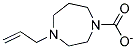 N-ALLYL-1-HOMOPIPERAZINECARBOXYLATE Structure