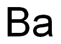BARIUM PIECES, 2.5CM (1IN) &AMP; DOWN, 99.2% (METALS BASIS), SR <U></U>0.8% Struktur