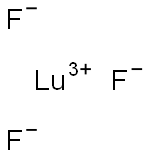Lutetium(III) fluoride, anhydrous Structure