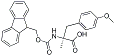 Fmoc-a-methyl-4-methoxy-L-phenylalanine Struktur