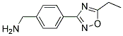 4-(5-ETHYL-1,2,4-OXADIAZOL-3-YL)BENZENEMETHANAMINE Struktur