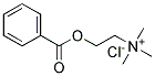 O-BENZOYLCHOLINE CHLORIDE Structure