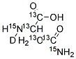 L-ASPARAGINE-13C4 15N2 D8 98 ATOM% 13C& Struktur