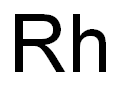 RHODIUM, 5% ON CHARCOAL Struktur
