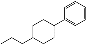 (4-Propylcyclohexyl)Benzene Structure