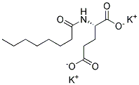 DIPOTASSIUM CAPRYLOYL GLUTAMATE Struktur