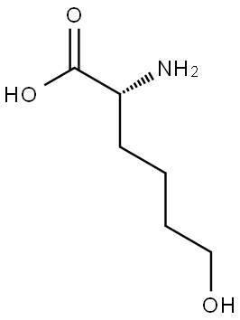 D-6-Hydroxynorleucine Struktur
