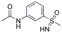 S-METHYL-S-(3-ACETAMIDOPHENYL) SULFOXIMINE Structure