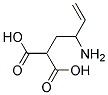 3-AMINOPENT-4-ENE-1,1-DICARBOXYLIC ACID Structure