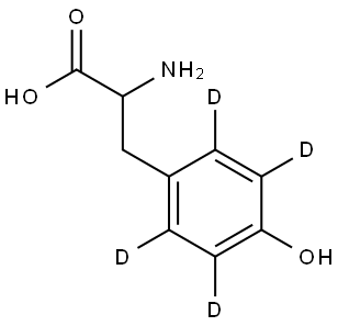 L-4-HYDROXYPHENYL-D4-ALANINE