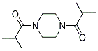 N,N''-DIMETHACRYLOYLPIPERAZINE Struktur