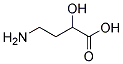 L-(-)-ALPHA-HYDROXY-GAMMA-AMINO BUTYLIC ACID Struktur