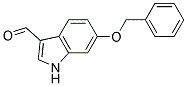 6-BENZYLOXY-3-INDOLECARBOXALDEHYDE Struktur