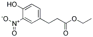 ETHYL 3-(4-HYDROXY-3-NITROPHENYL)PROPANOATE, TECH Struktur