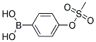 4-[(Methylsulphonyl)oxy]benzeneboronic acid Struktur