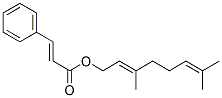 GERANYL CINNAMATE Struktur