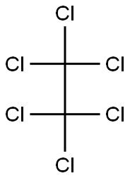 HEXACHLOROETHANE SOLUTION 100UG/ML IN METHANOL 1ML Struktur