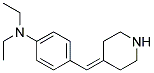 4-(4-N,N-Diethylaminobenzylidene)piperidine  Struktur