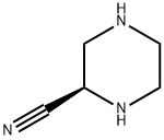 (R)-2-氰基哌嗪 結(jié)構(gòu)式