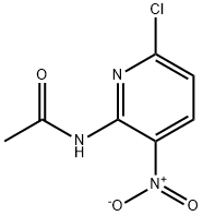 N-(6-氯-3-硝基吡啶-2-基)乙酰胺 結(jié)構(gòu)式