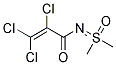 N1-(1,1-DIMETHYL-1-OXO-LAMBDA~6~-SULPHANYLIDENE)-2,3,3-TRICHLOROACRYLAMIDE Struktur