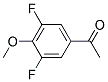 3',5'-DIFLUORO-4'-METHOXYACETOPHENON Struktur