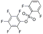 PENTAFLUOROPHENYL 2,6-DIFLUORO-BENZENESULFONATE 98% Struktur