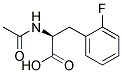 ACETYL-D-2-FLUOROPHENYLALANINE Struktur