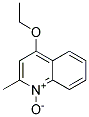 4-ETHOXY-2-METHYLQUINOLINE1-OXIDE Structure