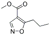 methyl 5-propylisoxazole-4-carboxylate Struktur