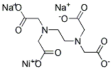 ETHYLENEDIAMINETETRAACETICACIDNICKELDISODIUMSALT Struktur