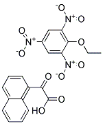 ETHYL(1-NAPHTHYL)GLYOXYLATEPICRATE Struktur