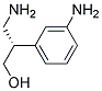 (S)-3-(3-AMINOPHENYL)-BETA-ALANINOL Struktur