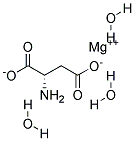 L-Aspartic acid, magnesium salt, trihydrate Struktur