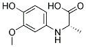 (R)--(4-Hydroxy-3-methoxyphenyl)alanine Struktur