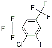 3,5-Bis(trifluoromethyl)-2-chloroiodobenzene Struktur