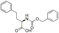 (2R)-2-{[(benzyloxy)carbonyl]amino}-4-phenylbutanoic acid Struktur
