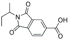 2-SEC-BUTYL-1,3-DIOXOISOINDOLINE-5-CARBOXYLIC ACID Struktur