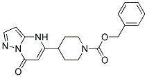 benzyl 4-(7-oxo-4,7-dihydropyrazolo[1,5-a]pyrimidin-5-yl)piperidine-1-carboxylate Structure