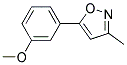 5-(3-methoxyphenyl)-3-methylisoxazole Struktur