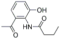 ACETYL BUTYRAMIDOPHENOL Struktur