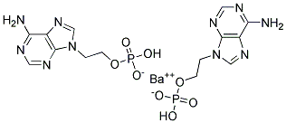 BARIUM2-(6-AMINO-9H-PURIN-9-YL)ETHYLPHOSPHATE Struktur
